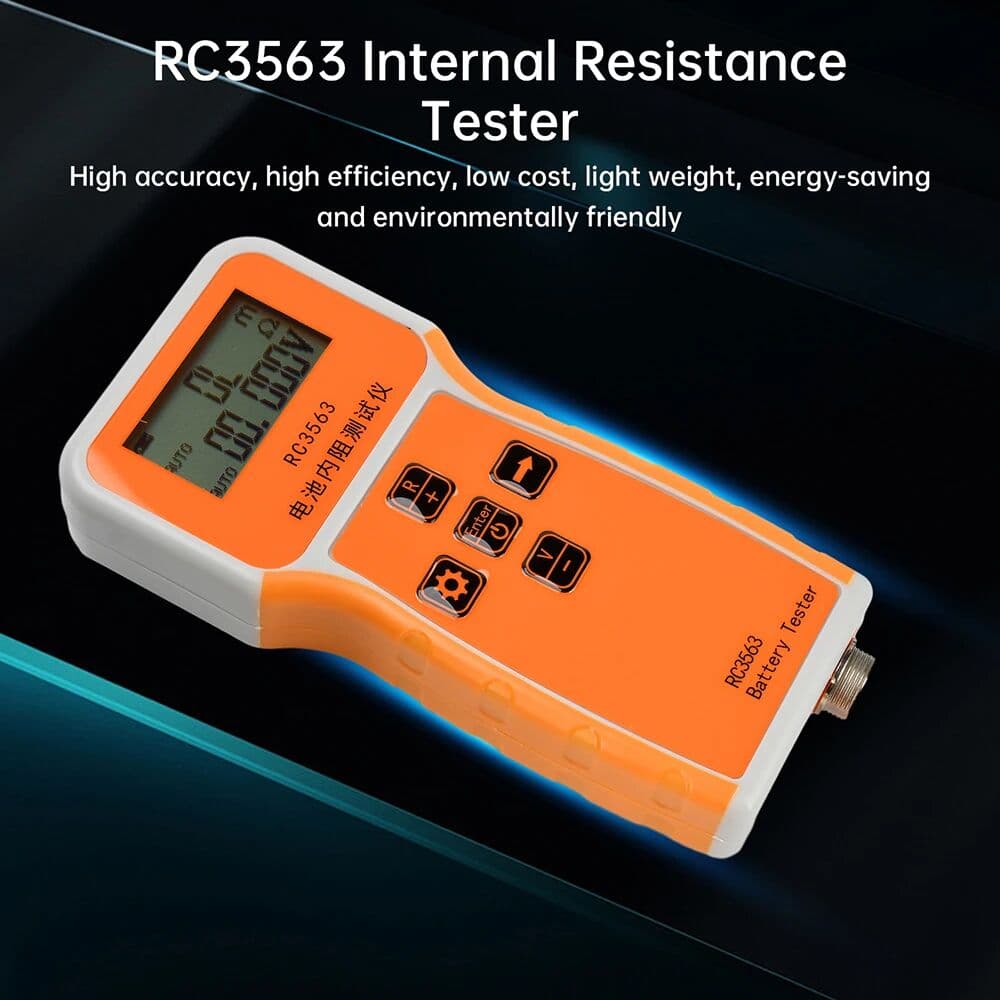Aideepen RC3563 Type-C Battery Voltage Internal Resistance Tester High-precision Ternary Lithium Iron Phosphate 18650 Battery Tester