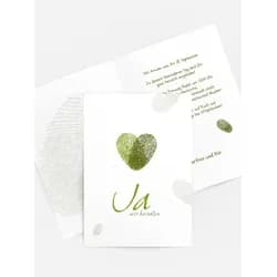 Hochzeitskarten Einladungen selbst gestalten mit Spruch und Fotos im Onlinedesigner bei Meine-Kartenmanufaktur.de