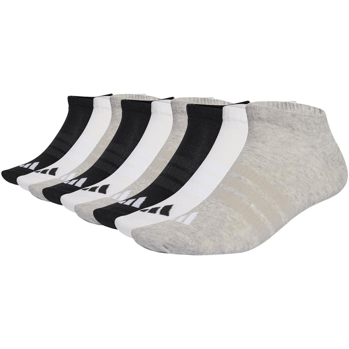 Adidas Unisex Socken 9er Pack Thin & Light Sportswear Low Cut Socks 9P