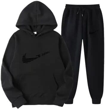 Discount Dollar Deals Men Tracksuit Set, Hooded Sweatshirt, Drawstring Pants, Male Hoodies, Running Sportswear, Autumn Sportwear For Men Women m 1