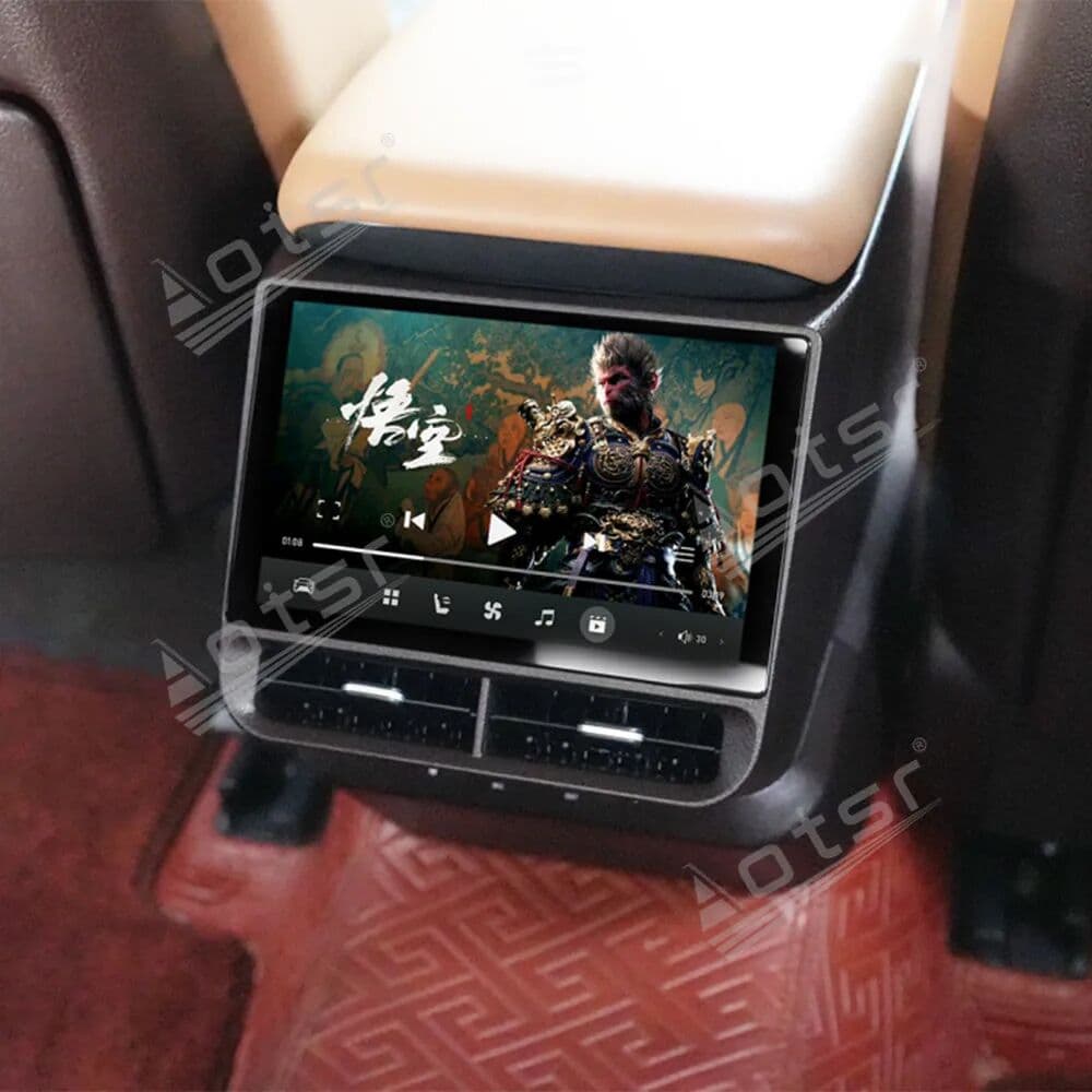 Aotsr For Lexus ES 2018~2023 Rear Seat Entertainment Screen Android Screen Wireless Carplay Refit Original Rear Multimedia Head Unit