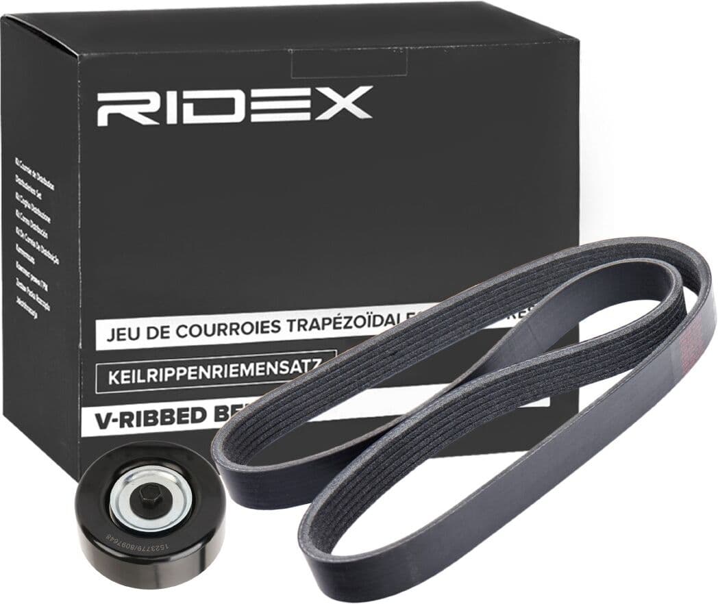 RIDEX 542R0748 Set curea transmisie cu caneluri