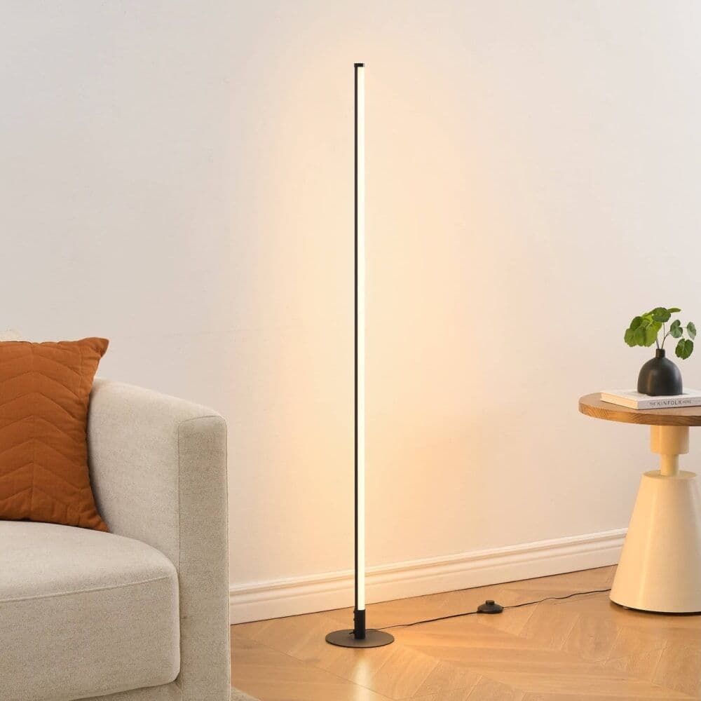Kosilum Lámpara de pie aluminio, hierro y pc  150 cm
