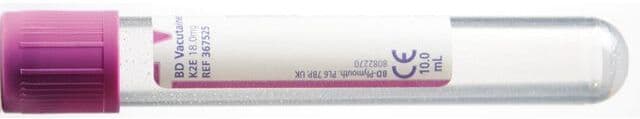 BD Hemogardrör Lila K2 EDTA 10/10ml 100/fp