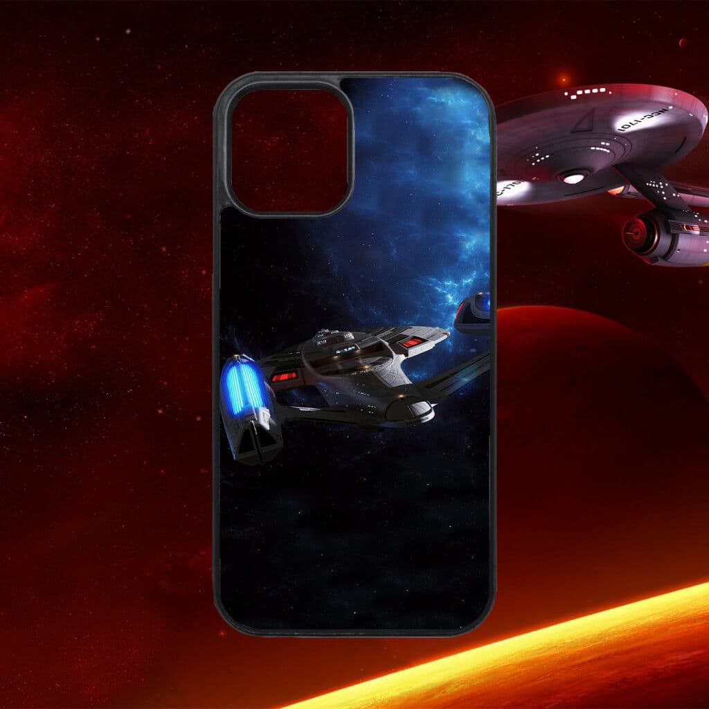Star Trek - Enterpise a csillagköd mellett - iPhone tok