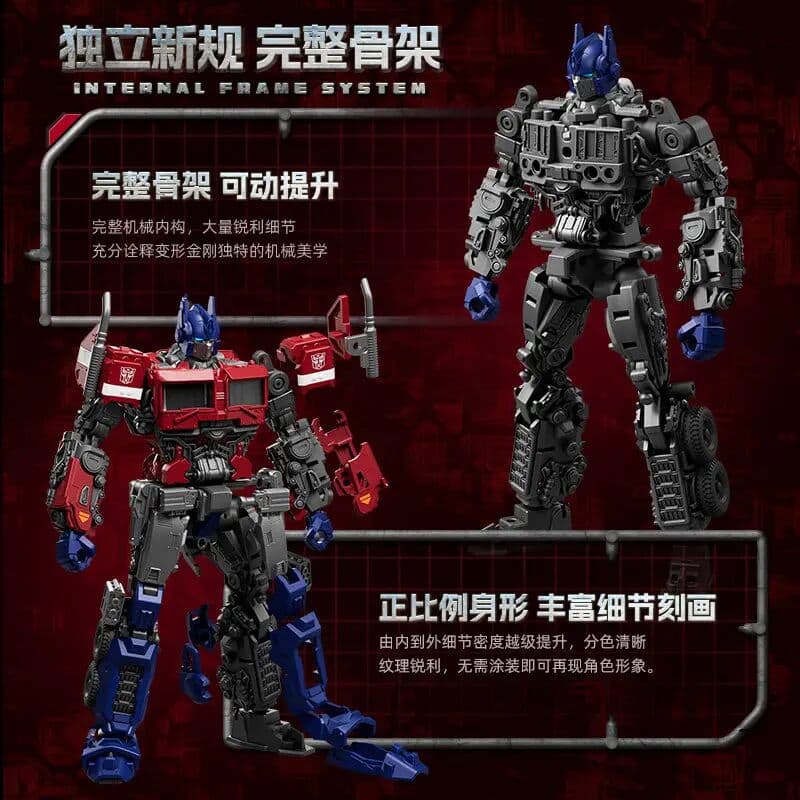 BLOKEES Building Block ManTransformers Beyond Movie 6 Bumblebee Optimus Prime Splicing Model Ornament Mobile Toy Gift