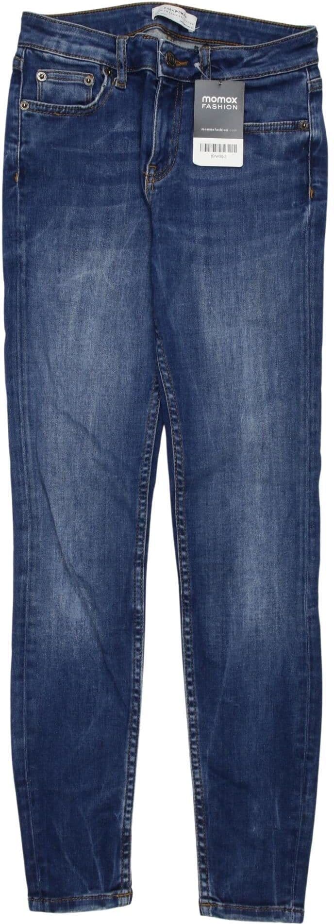 Zara Damen Jeans, Blau, Gr. EU 36, Elasthan / Baumwolle - Second Hand