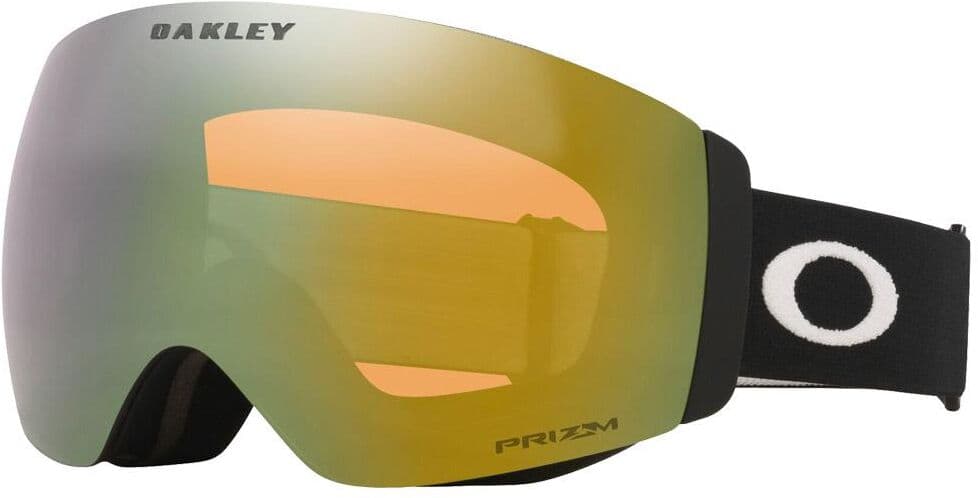 Oakley  - Flight Deck Pro M Matte Black Prizm Sage Gold Iridium + Prizm Iced Iridium - Masque de Ski