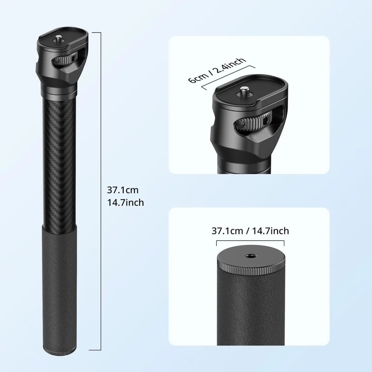 SmallRig Extension Pole for DJI Stabilizer Specifically Design for DJI RS 4 Mini / RS 4 / RS 4 Pro / RS 3 / RS 3 Pro / RS 3 mini