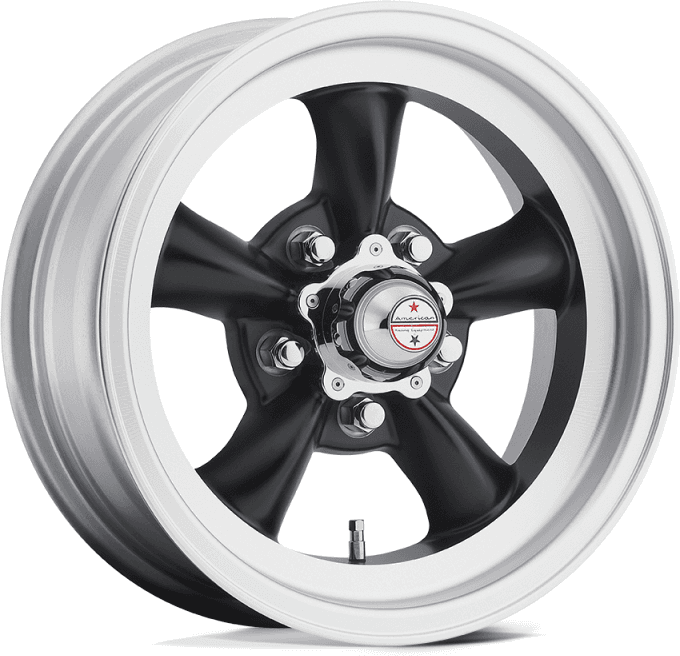Jantă de Aluminiu, American Racing VN105 TORQ THRUST D, 15x6.0, ET 4, 5x114.3, 83.06, Negru