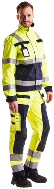 Blakläder Blouson multinorme, jaune / bleu marine, Taille unisexe: 2XL (408715143389XXL)
