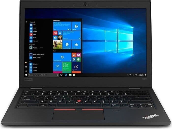 IBM ThinkPad L390   i5-8265U   13.3"   8 GB   512 GB SSD   Kamera internetowa   FHD   czarny   Win 11 Pro   IT - Refurbished