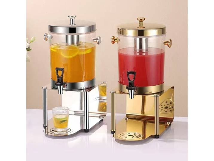 Buffet en acier inoxydable, baril de bière, Mini distributeur de boissons froides et de jus