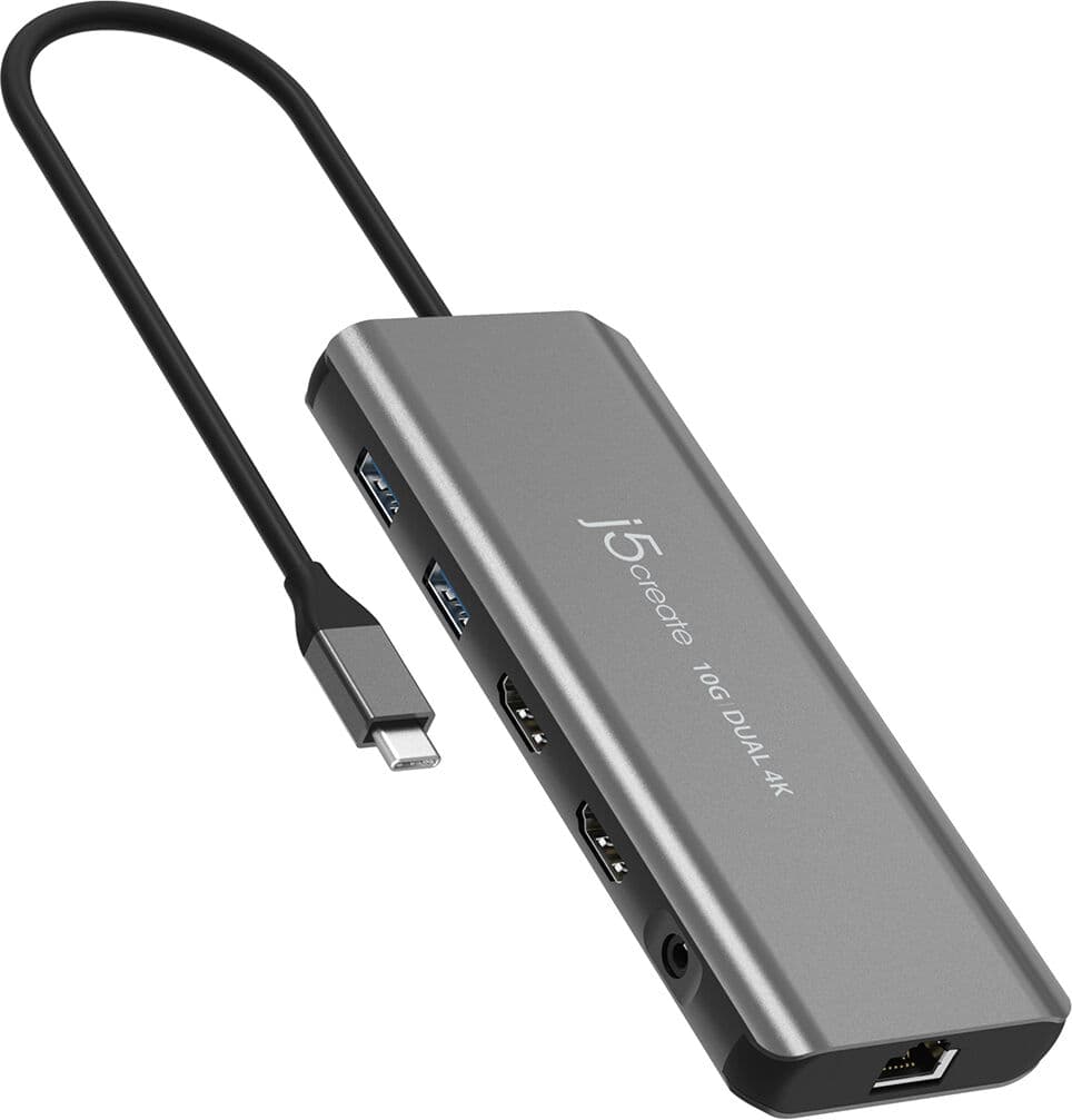 j5create Usb-C Dual 4k Hdmi Mini Dock