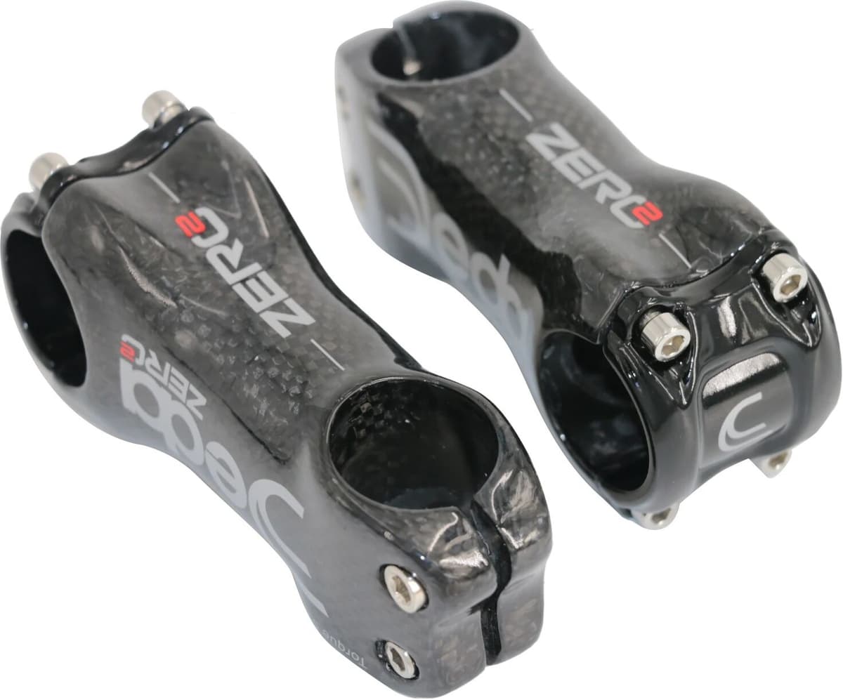 NONE Brand  JEDA Silver 6 17 Angle Road Carbon Bicycle Stem 31.8*70-130mm 6 17 Degrees Mountain Bike Carbon Stem Mtb Bike Parts