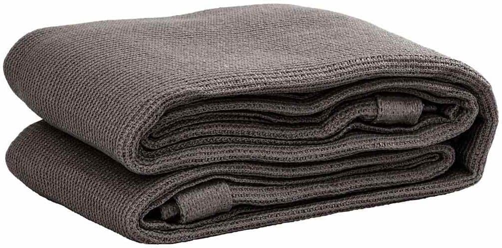 vidaXL Tapis de tente 200x200 cm Anthracite