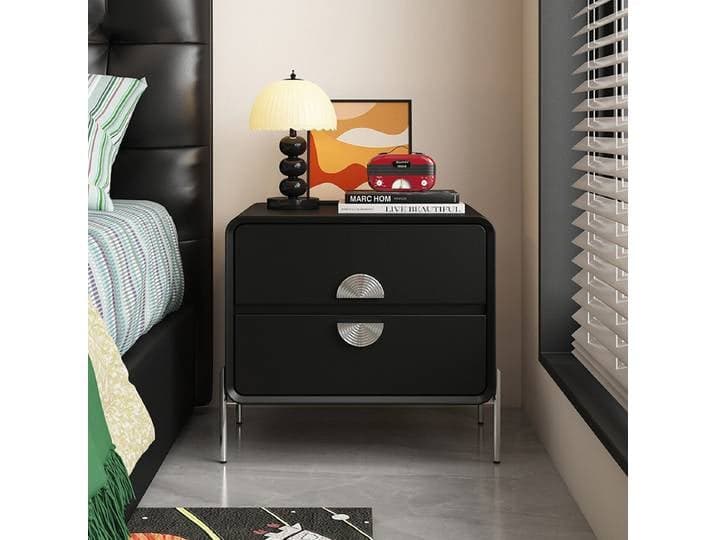 Tables de Chevet Minimalistes de Qualité Supérieure, Design Unique, Rangement Intégré, Tendance et Délicates, Meubles de Chambre à Coucher