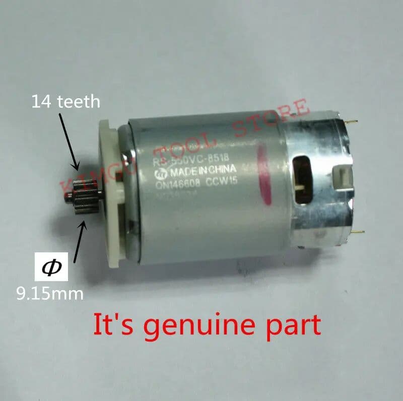 KIMGU 14 Teeth Motor for DeWALT 10.8V 12V DCD700 DCD710 DCD710S2 DCD701 N391670 N446251 N432948 N038034 DCD710C2 DCD710DV DCD710D2