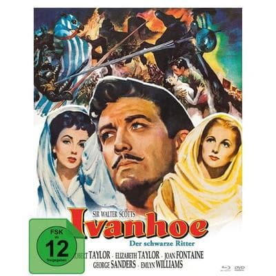Ivanhoe - Der schwarze Ritter - Digipack (Blu-ray+DVD), Blu-ray