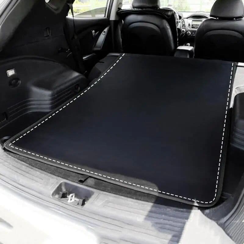 NONE Car Trunk Mat Protection For Car Oxford Cloth Heavy Duty Automotive Cargo Mat Roll Up Floor Mats For Most Cars SUVs And Trucks