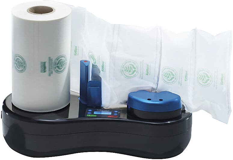 kaiserkraft Luftkissenfolie AirBoy® Nano3 und Nano4, aus pflanzlichen Rohstoffen, LxB 250 m x 210 mm