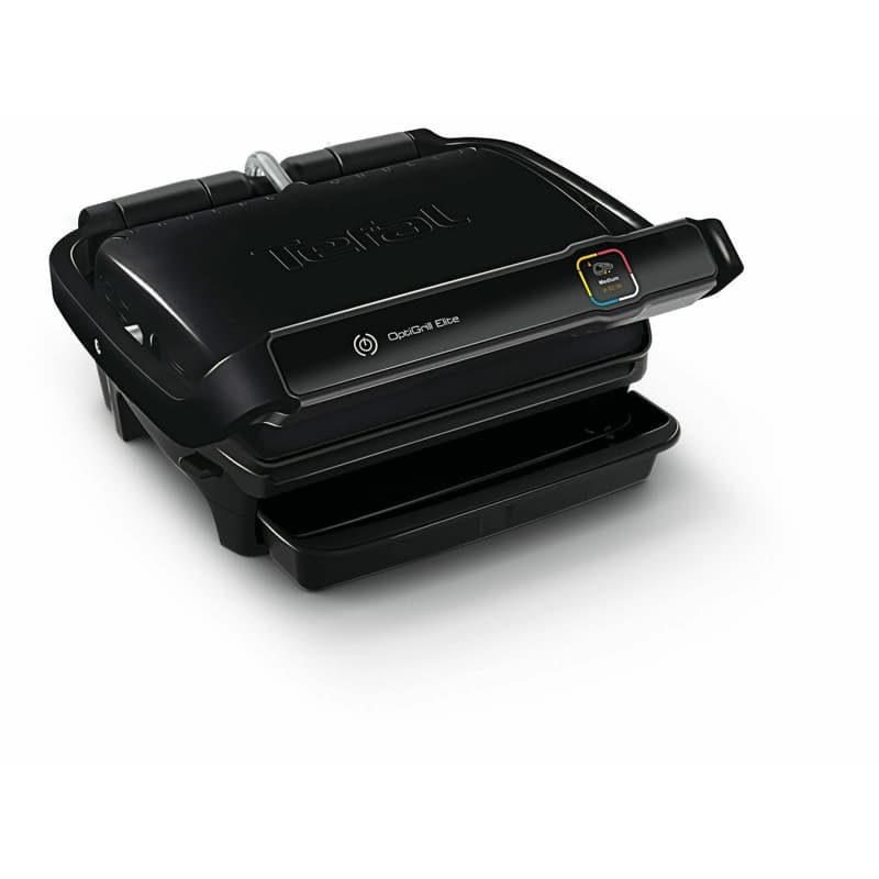 Tefal Optigrill Elite GC7508 Τοστιέρα Γκριλιέρα με Αποσπώμενες Πλάκες 2000W Μαύρη