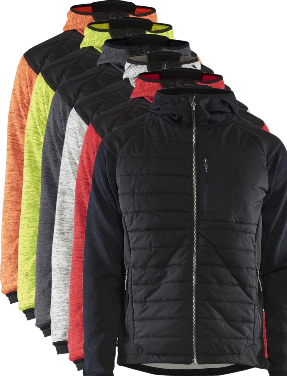 Blåkläder 5930 Hybrid Jakke / Hybrid Arbejdsjakke - 4xl - Mørk Marineblå/sort