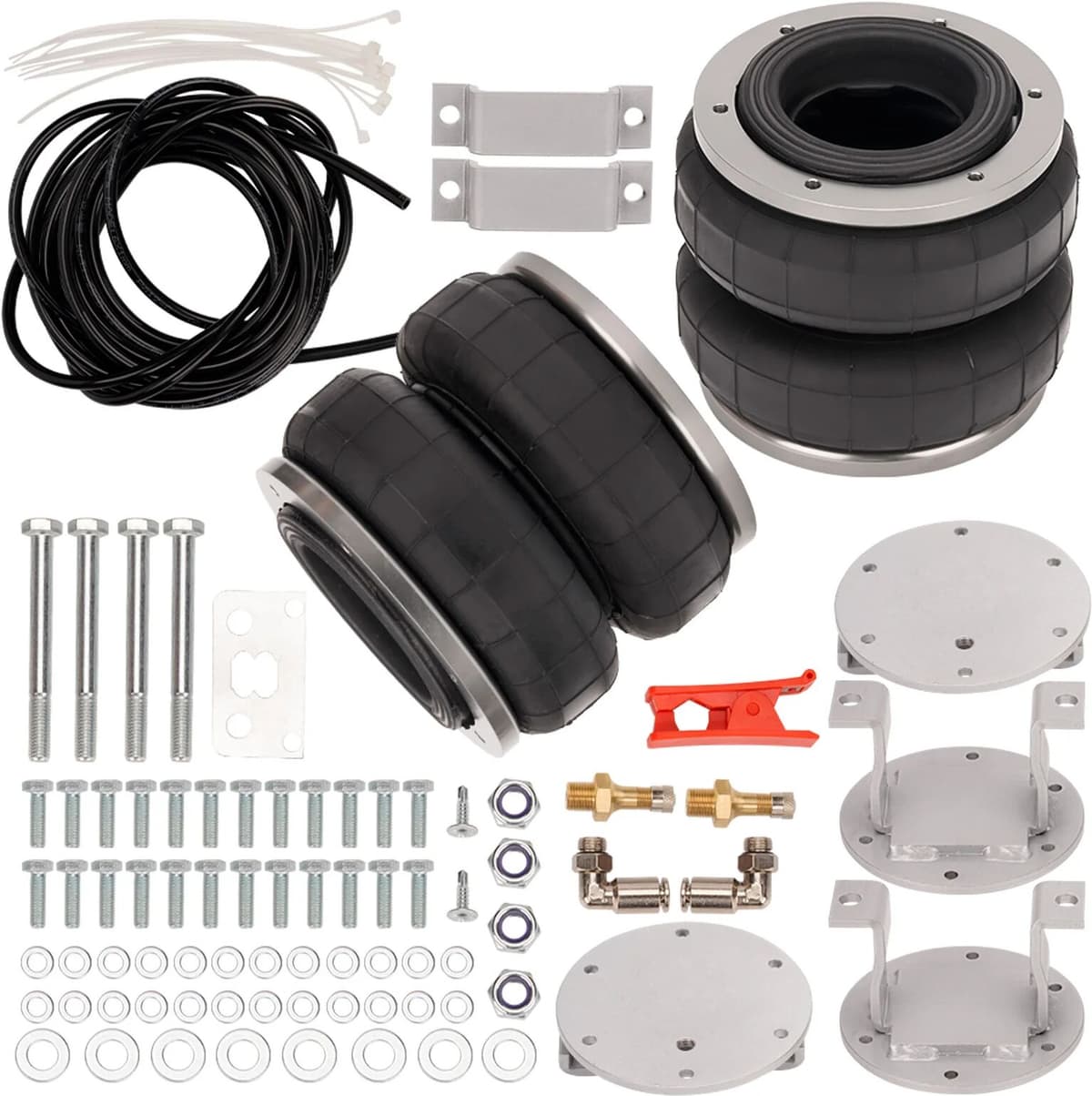 MXR Rear Heavy Duty Air Suspension Bag Load Assist Kit for Toyota Hilux 05-15 GGN25