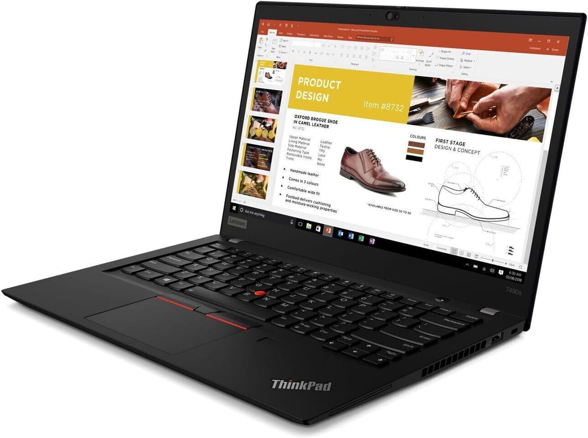 IBM ThinkPad T490s   i5-8265U   14"   16 GB   512 GB SSD   FP   Kamera internetowa   Podświetlenie klawiatury   Win 11 Pro   US - Refurbished