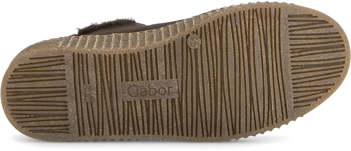 Chelseaboots GABOR, Damen, Gr. 41, braun (mocca), Elastischer Einsatz, Veloursleder, unifarben, Schuhe Chelseaboots, Schlupfboots mit beidseitigem Stretcheinsatz