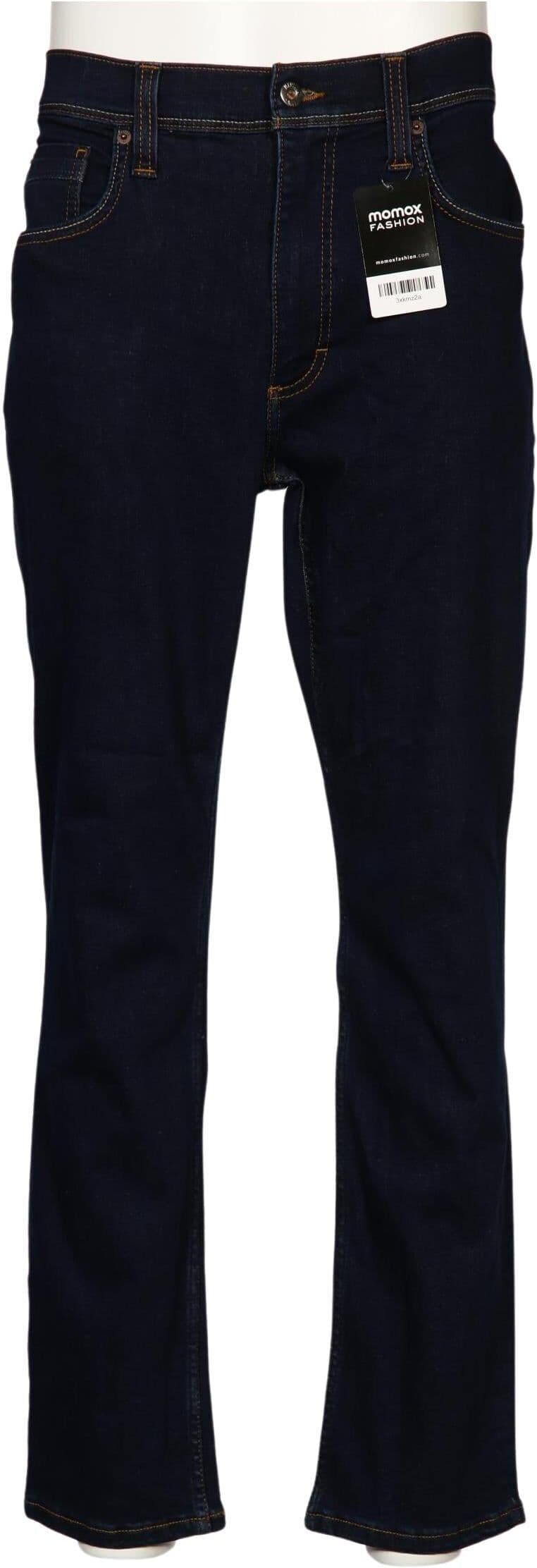Mustang Herren Jeans, Marineblau, Gr. W34, kein / Etikett / Elasthan - Second Hand