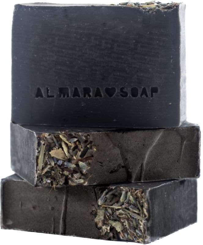 Almara Soap Hair Care Shiny Hair Vaste shampoo voor Vet Haar 90 g