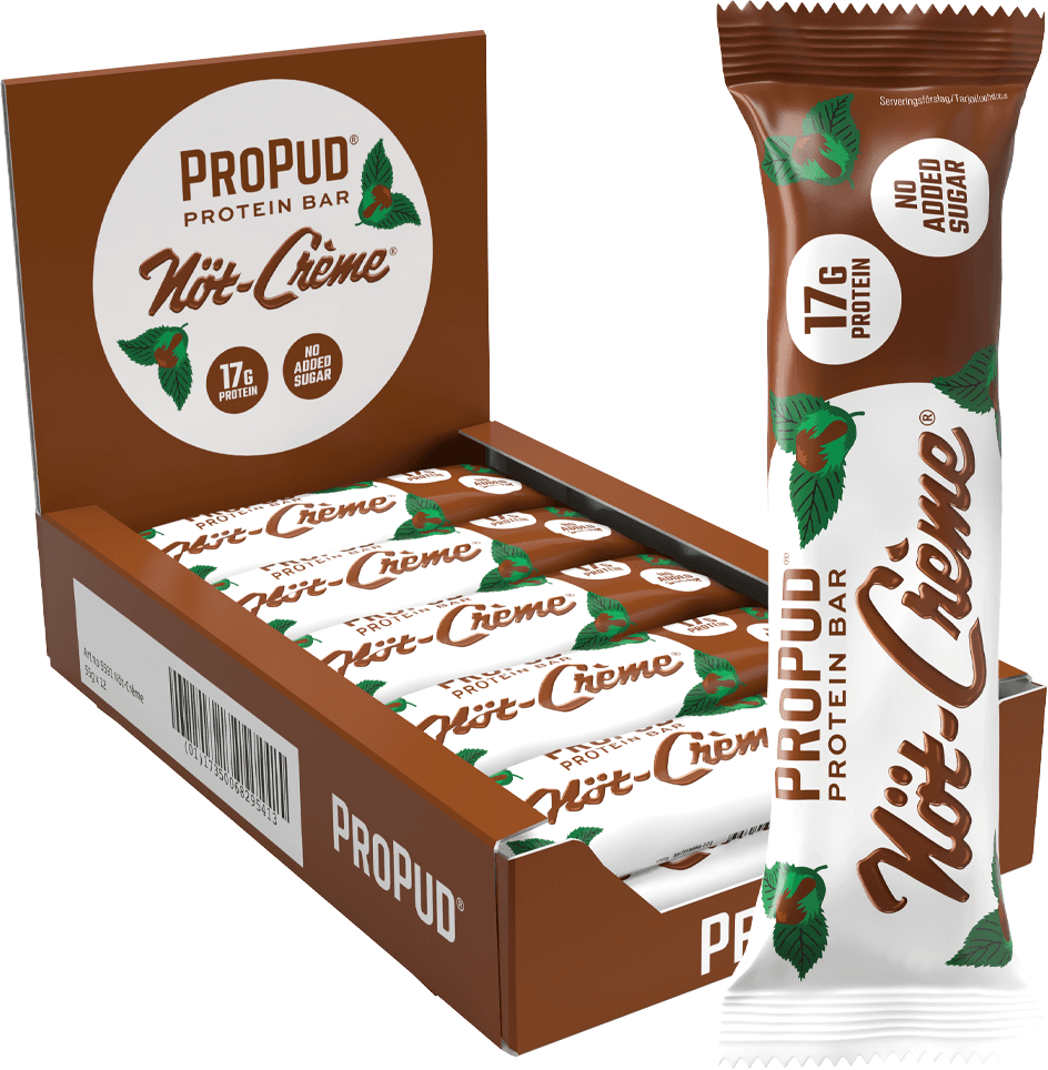Propud Proteinbar Nöt-Crème 55g X 12st