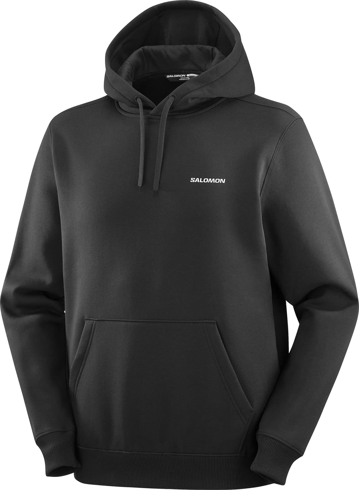 Salomon Men's  Logo Hoodie Deep Black S