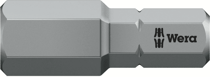 Wera 840/1 - Z Hex-Plus 8,0 X 25 Mm - Sekskant-Bit, 10 Stykk