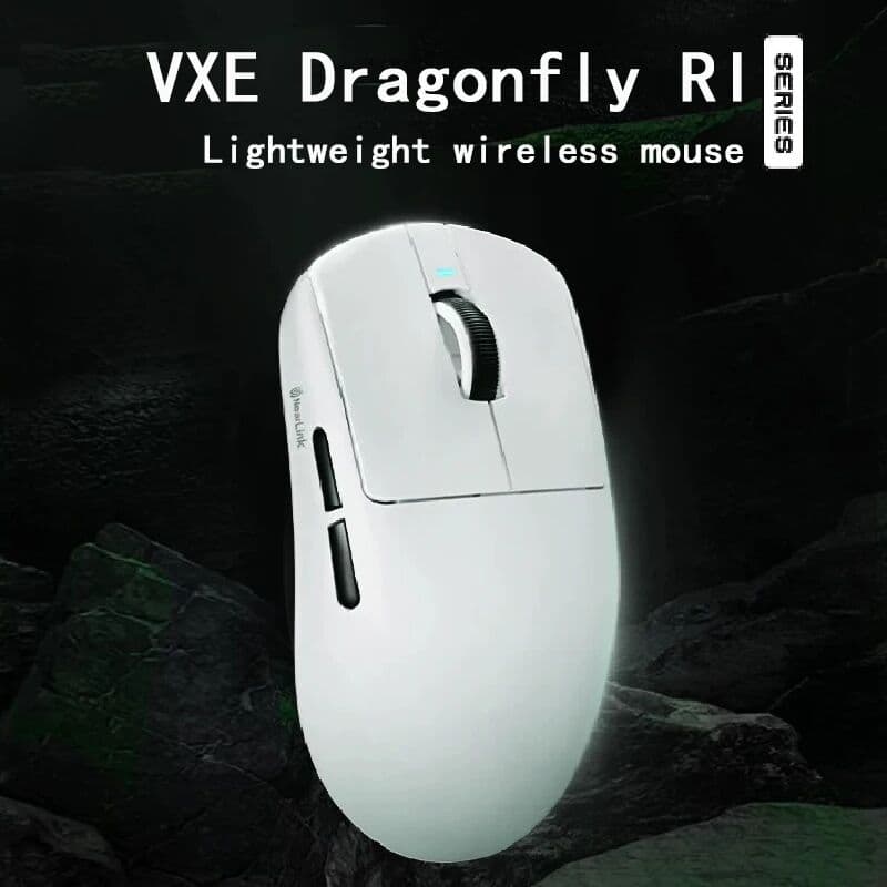 VGN Vxe Dragonfly R1 SE E-Sports Wireless Mouse Game Long Battery Life Paw3395 Lightweight Ergonomic Three-Mode Bluetooth Mouse