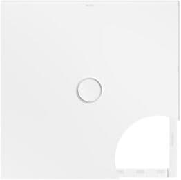 surface BetteFloor Bette match0 1661-423AR, T1 100x90cm, antidérapant, support de bain Mini , lin