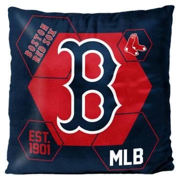 Red Sox Velvet Reverse Pillow by MLB in Multi