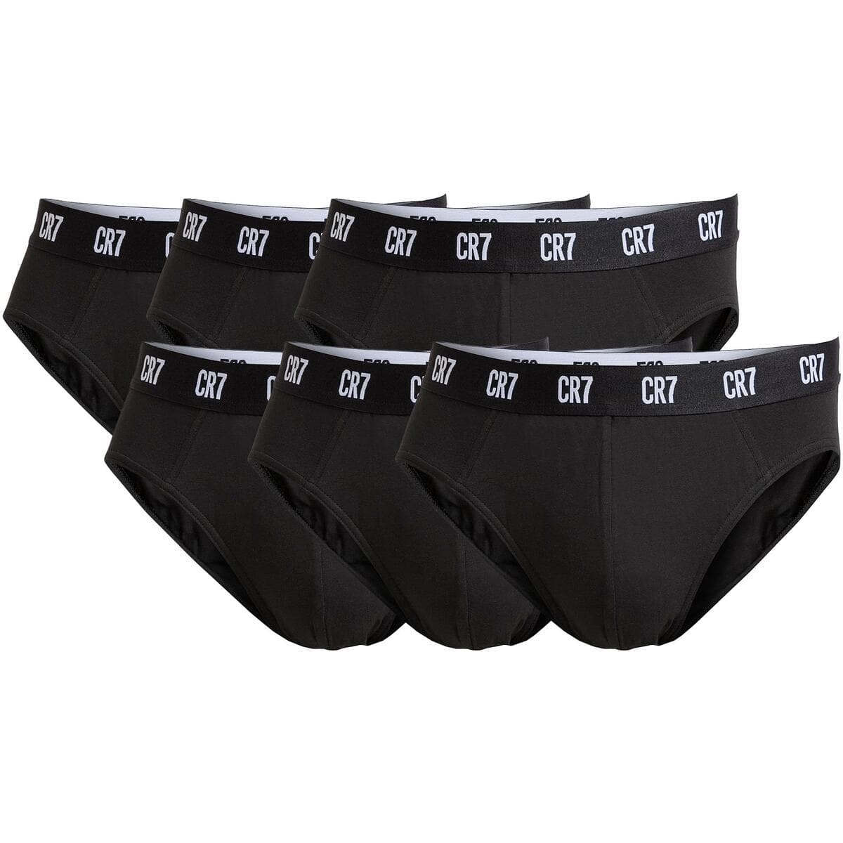 CR7 Cristiano Ronaldo Herren Slip 6er Pack CR7 Basic, Slip, 6-pack