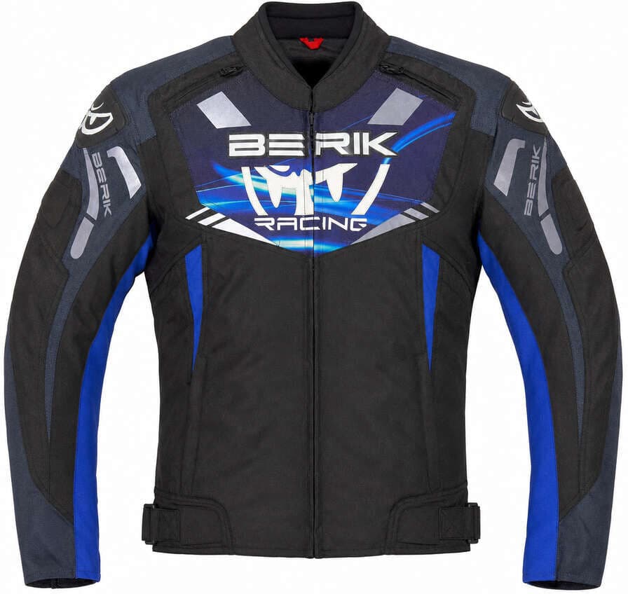 Giubbotto Moto Tessuto Tecnico Berik 2.0 NJ-253302AU Nero Bl taglia 50