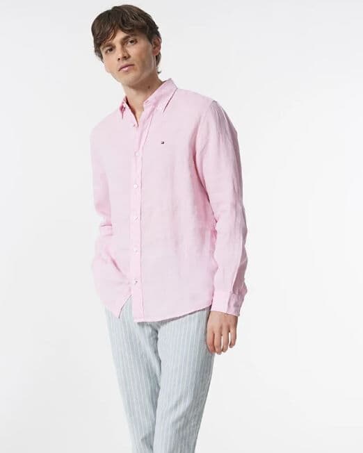 CAMISA TOMMY HILFIGER PIGMENT DYED HOMBRE