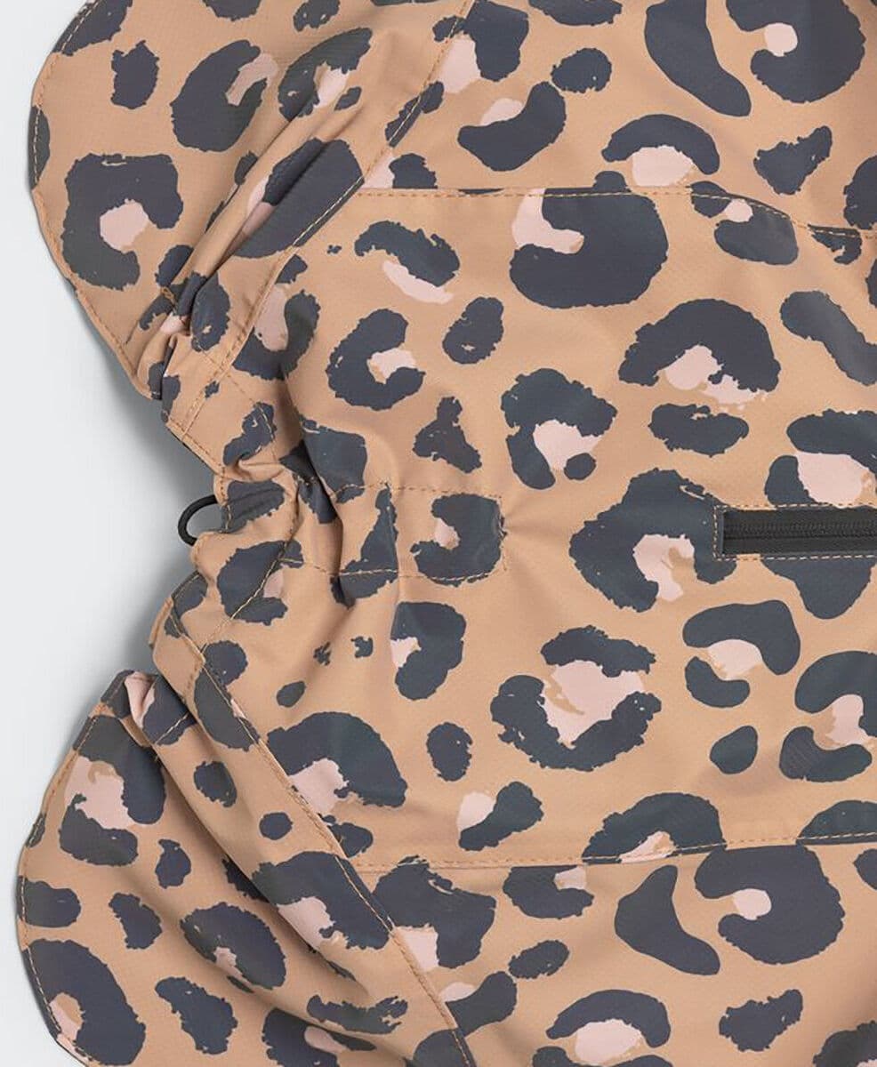PAIKKA Visibility Regnjakke Til Hund Leopard