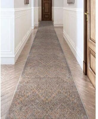 Well Woven Custom Size Runner Asha Anya Vintage Tribal Hallway Stair Rug