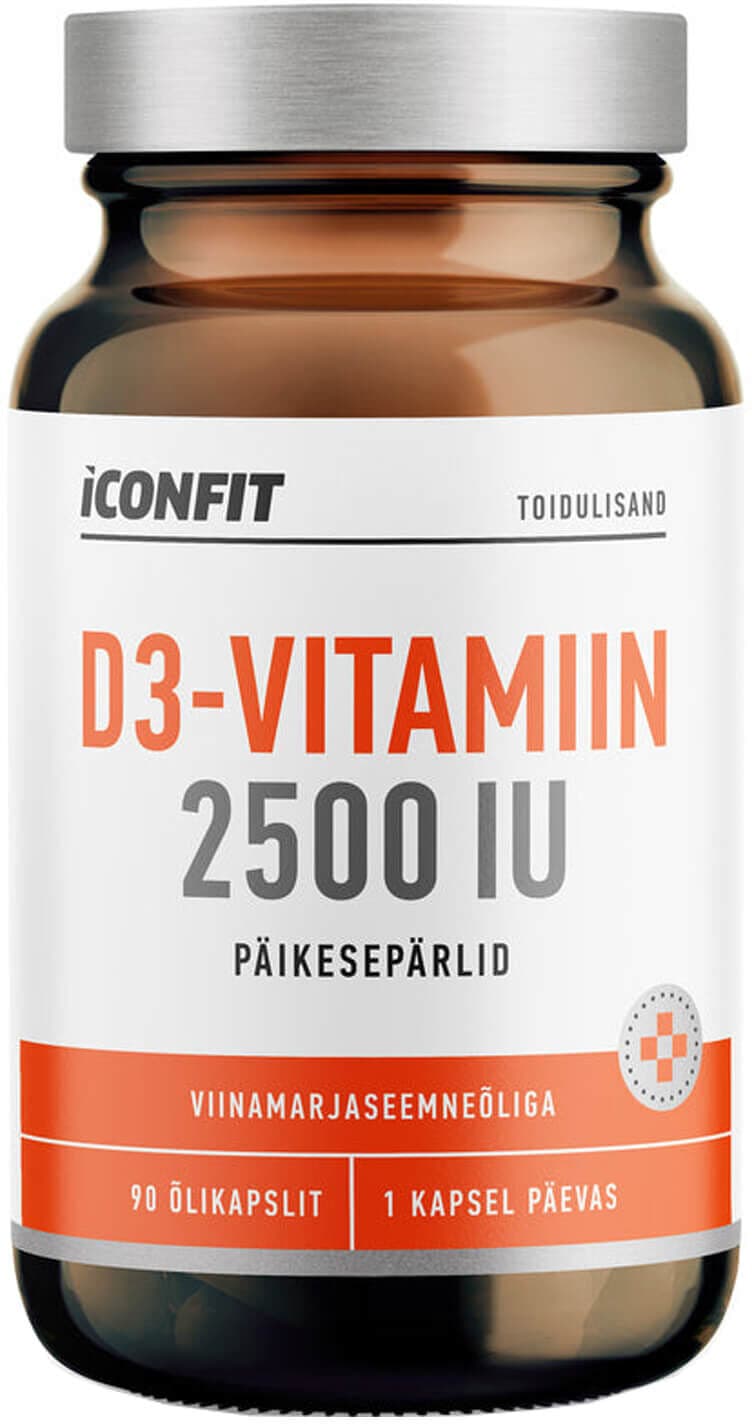 ICONFIT Vitamin D3 2500 IU 90pcs