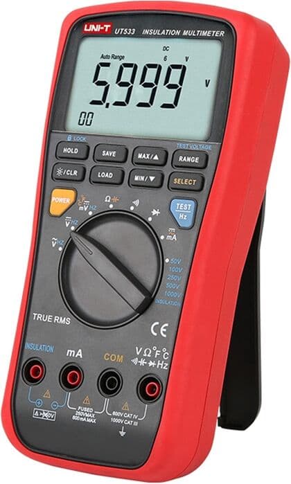 Uni-T Ut533 Isolasjonstester Og Multimeter 1000 V