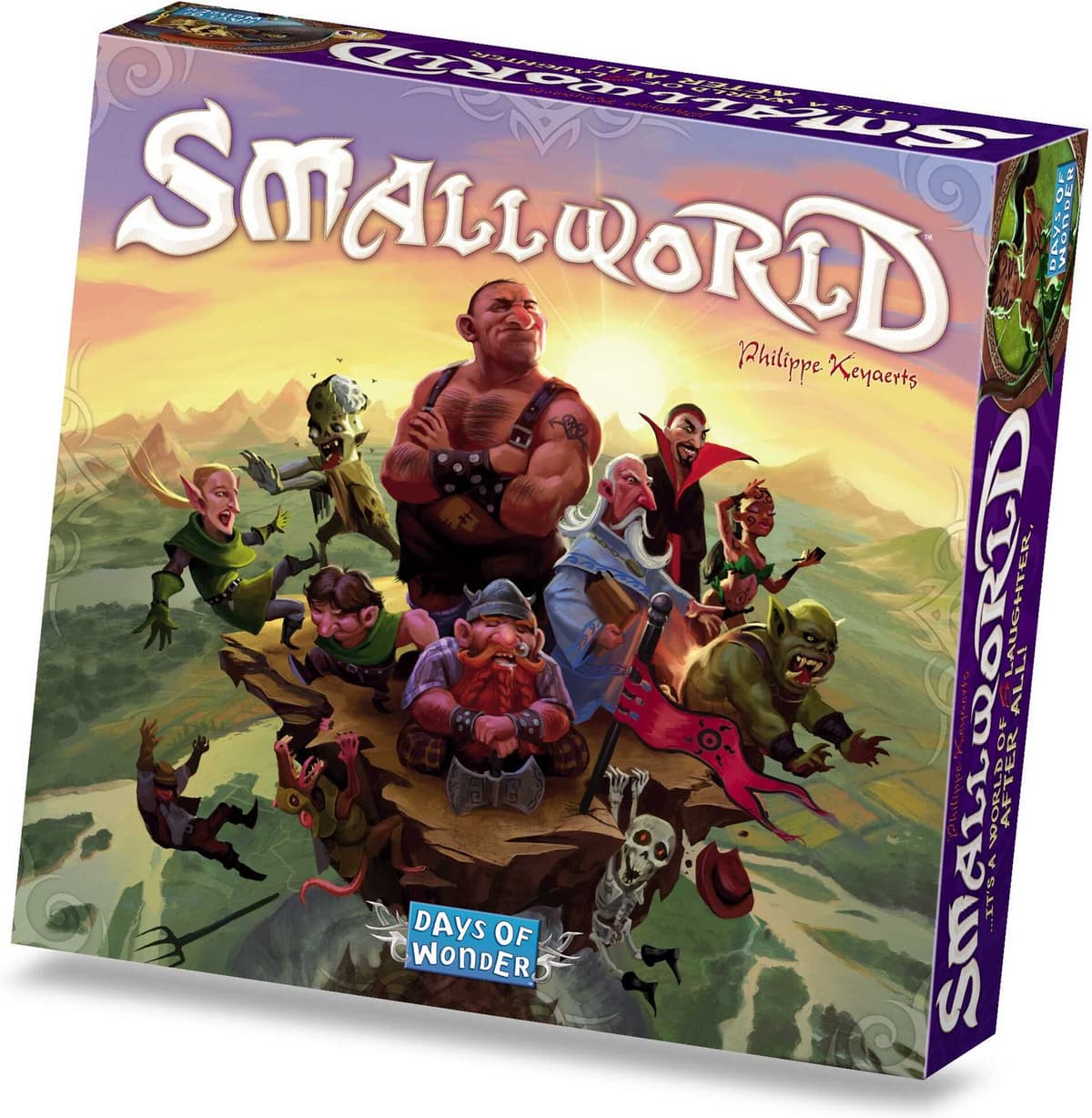 Small World Board Game by Days of Wonder - Fantasy Area-Control Game for Competitive Play, Ages 8+, 2-5 Players