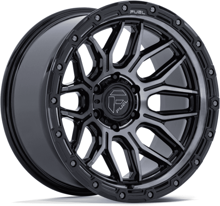 Fuel Off-Road Jantă de Aluminiu, FUEL FC881 SURGE, 20x9.0, ET 1, 5x127, 71.5, Negru