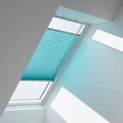 VELUX Plissee solar FSL P10 1259S Hellbeige, Schiene alu