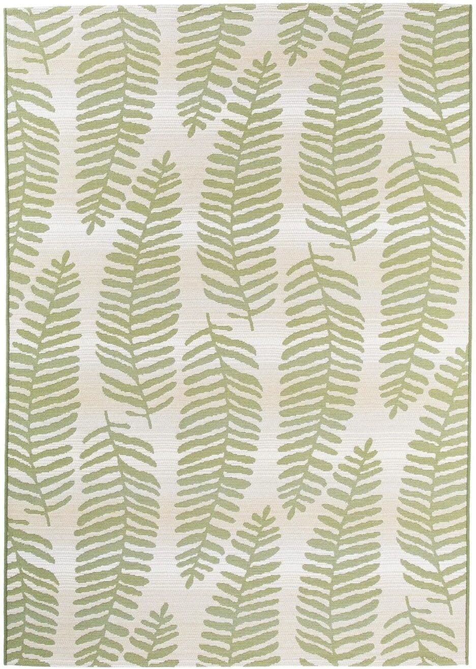 Benuta Alfombra de exterior & interior verde 200x285