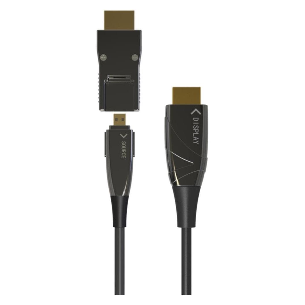 Techly Micro HDMI AOC LWL Kabel (20 m) (ICOC-HDMI-HY2D-020)